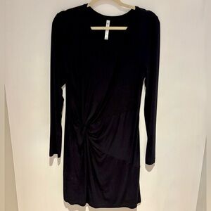 Fabletics Black Long Sleeve Dress
